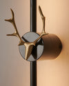 WOMO Long Bar Wall Sconce with Antler -WM6019 thumbnail