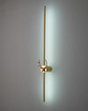WOMO Long Bar Wall Sconce with Antler -WM6019 thumbnail