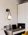 WOMO Glass Globe Tear Drop Wall Sconce-WM6022 thumbnail