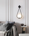WOMO Glass Globe Tear Drop Wall Sconce-WM6022 thumbnail