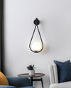 WOMO Glass Globe Tear Drop Wall Sconce-WM6022 thumbnail