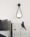 WOMO Glass Globe Tear Drop Wall Sconce-WM6022 thumbnail