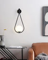 WOMO Glass Globe Tear Drop Wall Sconce-WM6022 thumbnail