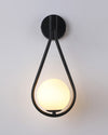 WOMO Glass Globe Tear Drop Wall Sconce-WM6022 thumbnail
