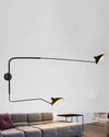 WOMO Articulating Swivel Double Arm Wall Sconce-WM6024 thumbnail