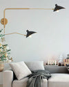 WOMO Articulating Swivel Double Arm Wall Sconce-WM6024 thumbnail