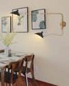 WOMO Articulating Swivel Double Arm Wall Sconce-WM6024 thumbnail