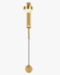 WOMO Adjustable Black/Gold Pendulum Wall Sconce-WM6029