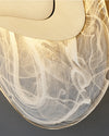 WOMO Water Ripple Sculptural Wall Sconce-WM6041 thumbnail