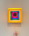 WOMO Square Sculptural Wall Sconce-WM6047 thumbnail