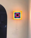 WOMO Square Sculptural Wall Sconce-WM6047 thumbnail