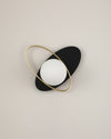 WOMO Frosted Glass Oval Accent Wall Sconce-WM6064 thumbnail