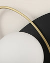 WOMO Frosted Glass Oval Accent Wall Sconce-WM6064 thumbnail