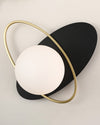 WOMO Frosted Glass Oval Accent Wall Sconce-WM6064 thumbnail
