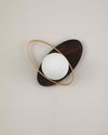 WOMO Frosted Glass Oval Accent Wall Sconce-WM6064 thumbnail