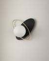 WOMO Frosted Glass Oval Accent Wall Sconce-WM6064 thumbnail