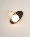 WOMO Frosted Glass Oval Accent Wall Sconce-WM6064 thumbnail