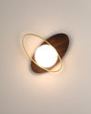 WOMO Frosted Glass Oval Accent Wall Sconce-WM6064 thumbnail