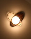WOMO Frosted Glass Oval Accent Wall Sconce-WM6064 thumbnail