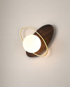 WOMO Frosted Glass Oval Accent Wall Sconce-WM6064 thumbnail