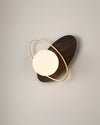 WOMO Frosted Glass Oval Accent Wall Sconce-WM6064 thumbnail