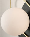 WOMO Frosted Glass Oval Accent Wall Sconce-WM6064 thumbnail
