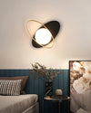WOMO Frosted Glass Oval Accent Wall Sconce-WM6064 thumbnail
