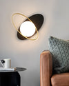 WOMO Frosted Glass Oval Accent Wall Sconce-WM6064 thumbnail