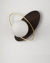 WOMO Frosted Glass Oval Accent Wall Sconce-WM6064 thumbnail