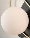 WOMO Frosted Glass Oval Accent Wall Sconce-WM6064 thumbnail