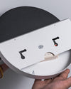 WOMO Adjustable Black & White Round Disc Wall Lamps-WM6071 thumbnail