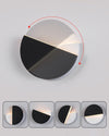 WOMO Adjustable Black & White Round Disc Wall Lamps-WM6071 thumbnail
