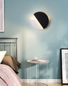 WOMO Adjustable Black & White Round Disc Wall Lamps-WM6071 thumbnail