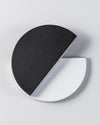 WOMO Adjustable Black & White Round Disc Wall Lamps-WM6071 thumbnail