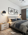 WOMO Adjustable Black & White Round Disc Wall Lamps-WM6071 thumbnail