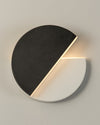 WOMO Adjustable Black & White Round Disc Wall Lamps-WM6071 thumbnail