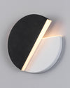 WOMO Adjustable Black & White Round Disc Wall Lamps-WM6071 thumbnail