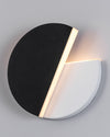 WOMO Adjustable Black & White Round Disc Wall Lamps-WM6071 thumbnail