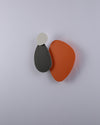 WOMO Colorful Sculptural Art Wall Sconce-WM6079 thumbnail