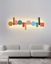 WOMO Colorful Sculptural Art Wall Sconce-WM6080 thumbnail