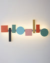 WOMO Colorful Sculptural Art Wall Sconce-WM6080 thumbnail