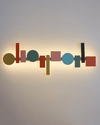 WOMO Colorful Sculptural Art Wall Sconce-WM6080 thumbnail