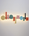 WOMO Colorful Sculptural Art Wall Sconce-WM6080 thumbnail