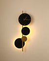 WOMO Sculptural Wall Clock with Led Light-WM6087 thumbnail