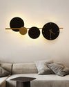 WOMO Sculptural Wall Clock with Led Light-WM6087 thumbnail