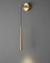 WOMO Dimmable Hanging Cone Brass Wall Sconce-WM6093 thumbnail