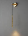 WOMO Dimmable Hanging Cone Brass Wall Sconce-WM6093 thumbnail