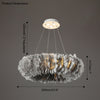 WOMO Feather Round Pendant Light-WM2060 thumbnail