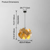 WOMO Sculptural Pendant Light-WM2326 thumbnail