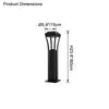 WOMO Hardwired Bollard Light-WM9053 thumbnail